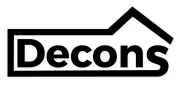 logo firmy Decons - návrhy a realizace interiérů na míru